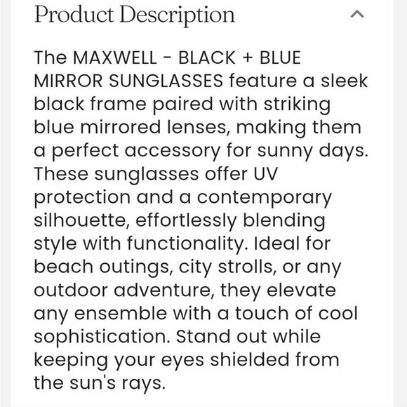 Diff Eyewear Maxwell Black/Blue Mirror Sunglasses - Picture 5 of 10